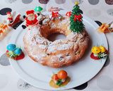 Hình bước làm 6 của món Bánh BÔNG LAN trái cây