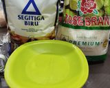 Foto langkah ke 2 dari resep Bolu Kukus Ubi Ungu.