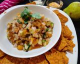 A picture of step 3 of 🍐Pear salsa with Nachos.