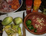 Foto del paso 1 de la receta: Arroz caldoso con carne y verduras