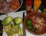 Foto del paso 1 de la receta: Arroz caldoso con carne y verduras