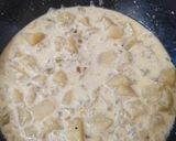 ক্রিমি গার্লিক স্যুপ উইথ ক্রিস্পি ক্রুটনস(Creamy garlic soup crispy croutons recipe in Bengali) রেসিপির ধাপ 3 ছবি