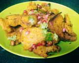 A picture of step 7 of Spicy brown bread upma.