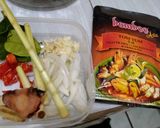 Foto langkah ke 1 dari resep Shuki kuah tom yum (bumbu instan).