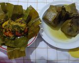 Foto langkah ke 9 dari resep Resep Pepes ayam daun kemangi (empuk,pedas, gurih).