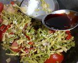 Foto langkah ke 2 dari resep 686) Tumis Bunga Pepaya.