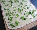 A picture of step 2 of Spring Onion Flatbread.