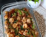 Foto langkah ke 3 dari resep Tumis Campur (Kacang Buncis Udang Tahu) Saus Teriyaki.