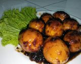 Foto langkah ke 5 dari resep Telur Kecap Anak Kos.