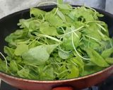 金銀蛋炒莧菜的食譜步驟3照片
