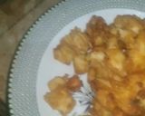 A picture of step 2 of Crispy honey chicken chili.