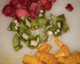 Foto langkah ke 4 dari resep Puding Buah.