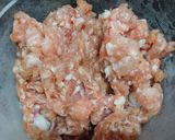 Hình bước làm 1 của món Canh rau má thịt băm