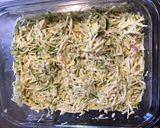 Une image de l'étape 8 de Gratin de légumes râpés (courgettes panais et navets) au fromage.