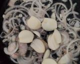 Gambar langkah 3 resipi Tumis Air Lobak Merah Bersama Cendawan Campur Dan Tauhu.