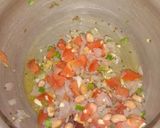 A picture of step 3 of Dal-Bhaji.