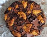 Foto langkah ke 6 dari resep Mochi Cake Coklat Lumer (1 Telur).