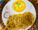 A picture of step 7 of PANEER MALAI KOFTA,STUFF DRY FRUITS With POTATO ROTI.