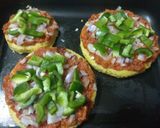पिज़्ज़ा ढोकला (Pizza dhokla recipe in hindi) रेसिपी चरण 3 फोटो