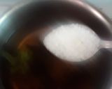 A picture of step 2 of Mint iced tea.
