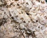 A picture of step 4 of Quick Alfredo Chicken Pizza.