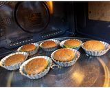A picture of step 7 of Eggless Chocolate Almond CupCakes.