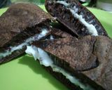 Foto langkah ke 9 dari resep Martabak manis coklat No Ragi No mixer.