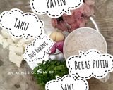 Foto langkah ke 1 dari resep Bubur Patin Sawi Tahu ~ Menu 8M.