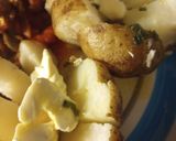 A picture of step 5 of Onondaga Salt Potatoes, a.k.a as Syracuse Salt Potatoes.
