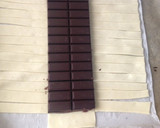 Foto del paso 1 de la receta: Trenza de hojaldre y chocolate con leche