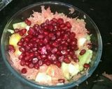 A picture of step 2 of Creamy Pasta Fruit Salad.