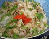 A picture of step 2 of Cabbage Manchurian.