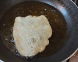 A picture of step 2 of Maida /flour poory / halwai poory.