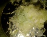 A picture of step 3 of Cucumber mava barfi.