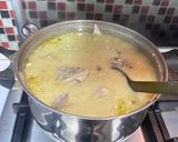 Foto langkah ke 3 dari resep Opor Ayam Kampung Tahu.