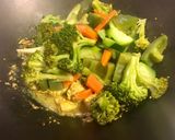Foto del paso 4 de la receta Pollo al curry con verduras y mijo
