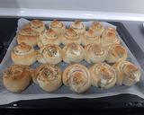 Foto del paso 8 de la receta: Rollos brioche de jamón y queso
