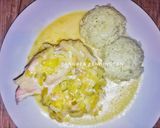 Foto del paso 2 de la receta: Pollo en crema con puerros