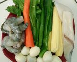 Foto langkah ke 3 dari resep Capcay seafood kuah.