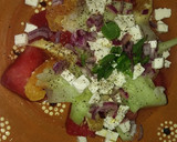 Foto del paso 2 de la receta: Ensalada de sandía y naranja 🍉🍊