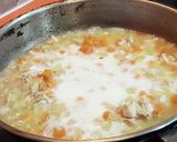 Foto langkah ke 4 dari resep 💕 SPAGHETTI SIRAM CREAM SOUP.