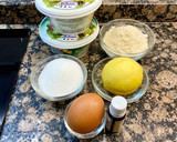 Foto del paso 1 de la receta: Pastel relleno con crema de almendras y queso ricotta
