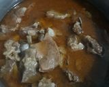 A picture of step 3 of Mutton rizala.