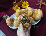 عکس مرحله 1 از دستور نان خرمایی