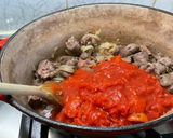 Une image de l'étape 15 de Ragoût de Sanglier aux Tomates, Carottes, Cèpes et Pommes de Terre.