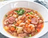 Foto langkah ke 5 dari resep Sup sosis makaroni.