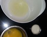 A picture of step 1 of Egg Garland with Snow white Pudding.