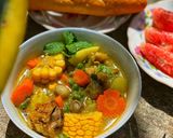 Hình bước làm 1 của món Gà Nấu Đậu