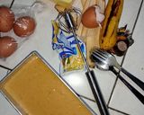 Foto langkah ke 1 dari resep Bolu Kukus Pisang Ambon.