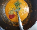 A picture of step 4 of Paneer tikka masala.